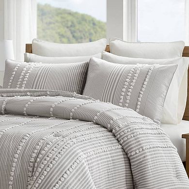 Harbor House Anslee 3-Piece Cotton Yarn Dyed Comforter Set