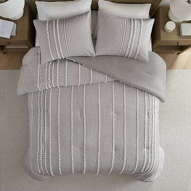 Harbor House Anslee 3-Piece Cotton Yarn Dyed Comforter Set