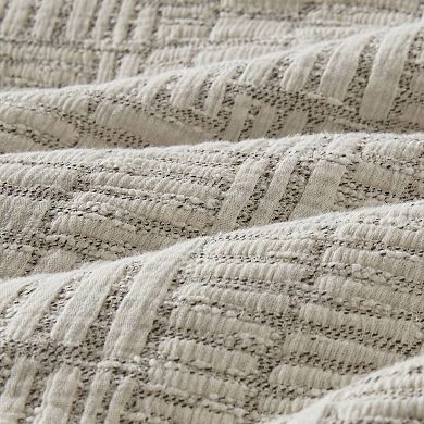 Croscill Harper 3-Piece Cotton Matelasse Comforter Set