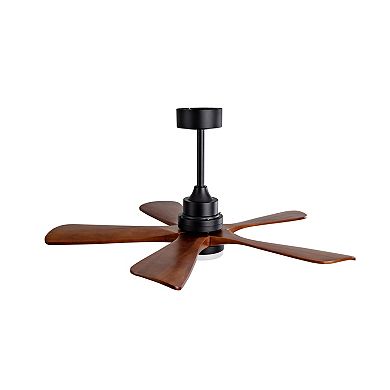 ELEMENT ACE 42 Inch Outdoor Ceiling Fan with Integrated LED Light and Remote Control