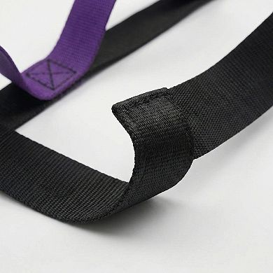2-PC Multi-Loop Stretch Strap Adjustable Yoga Flexibility Band