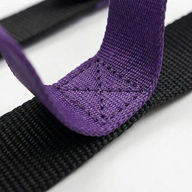 2-PC Multi-Loop Stretch Strap Adjustable Yoga Flexibility Band