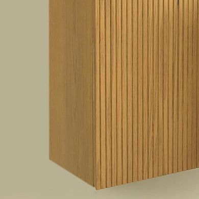 ELEMENT ACE 23-Inch Tall Wall Mounted Narrow Storage Cabinet with Door for Small Spaces