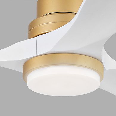 ELEMENT ACE 52 Inch Modern Ceiling Fan with Light and Remote Control