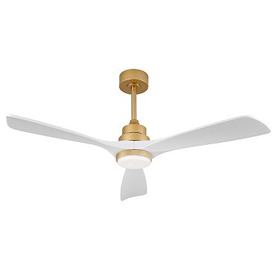 ELEMENT ACE 52 Inch Modern Ceiling Fan with Light and Remote Control