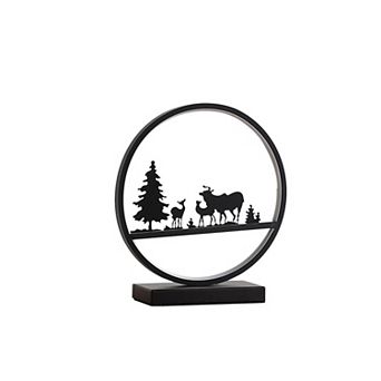 ELEMENT ACE Deer Family LED Table Lamp with Integrated Lighting