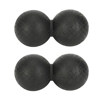 2 pc Peanut Massage Ball for Deep Tissue Back and Foot Muscle Relief