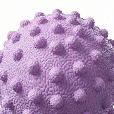 2-PC Textured Massage Ball for Deep Tissue Muscle Relief and Trigger Point Therapy