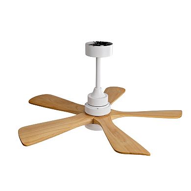 ELEMENT ACE 42 Inch Outdoor Ceiling Fan with Integrated LED Light and Remote Control