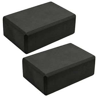 2 pc Yoga Block for Stability Balance and Flexibility Support