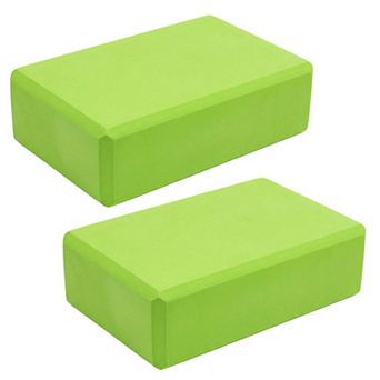 2 pc Yoga Block for Stability Balance and Flexibility Support