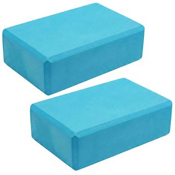 2 pc Yoga Block for Stability Balance and Flexibility Support