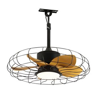 ELEMENT ACE Outdoor Ceiling Fan with Integrated Lighting and Remote Control