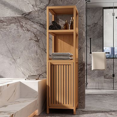 ELEMENT ACE Large Capacity Multifunctional Storage Cabinet for Bathroom and Living Room