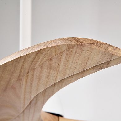 ELEMENT ACE Solid Wood Blade Ceiling Fan with Remote Control and Light