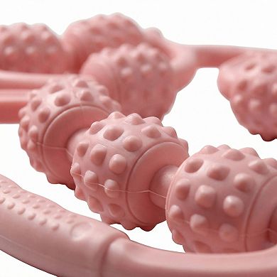 2-PC Handheld Muscle Roller Massager for Deep Tissue Relief