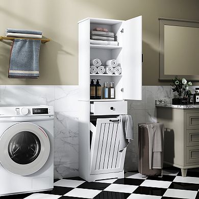 ELEMENT ACE Laundry Storage Cabinet with Drawer and Removable Fabric Baskets