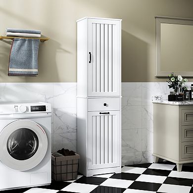 ELEMENT ACE Laundry Storage Cabinet with Drawer and Removable Fabric Baskets