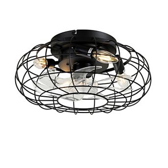 ELEMENT ACE Low Profile Bladeless Ceiling Fan with Lights Kit and Remote Control