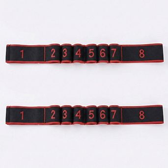 2 pc Fabric Resistance Bands Set 8 Levels Booty Exercise Loop Bands