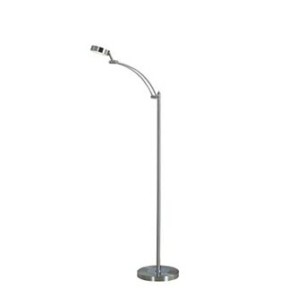 ELEMENT ACE 54-Inch Integrated LED Task Floor Lamp with Adjustable Shade