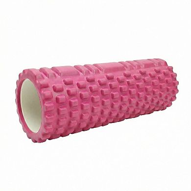 2-PC Textured Foam Roller for Deep Tissue Muscle Recovery and Mobility