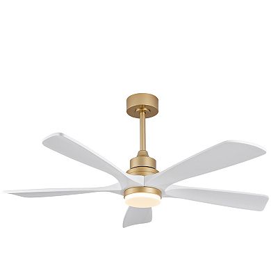 ELEMENT ACE 52 Inch Indoor Ceiling Fan with Light and Remote Control