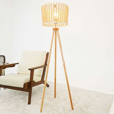 ELEMENT ACE Three Legged Floor Lamp for Reading and Living Room Illumination