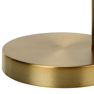 ELEMENT ACE Adjustable Gold Metal Table Lamp with Flexible Neck for Task Lighting