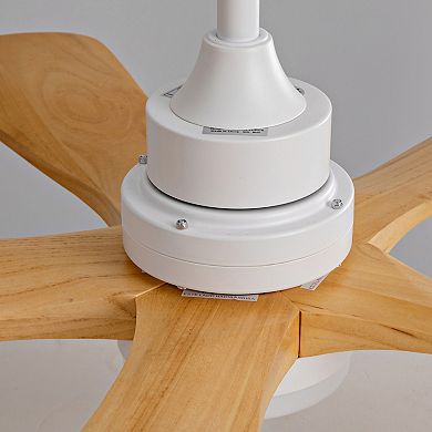 ELEMENT ACE Modern Ceiling Fan with Integrated LED Light and Remote Control