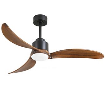 ELEMENT ACE 52 Inch Ceiling Fan with Dimmable LED Light and Remote Control for Indoor Use