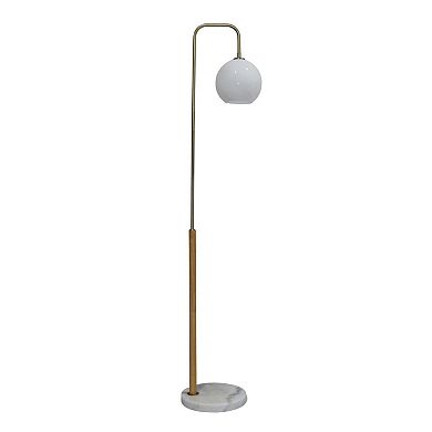 ELEMENT ACE Tall Corner Floor Lamp for Living Room Bedroom and Office Illumination