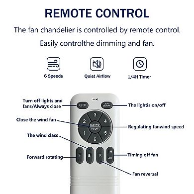 ELEMENT ACE 52 Inch Solid Wood Blades Ceiling Fan with Light and Remote Control