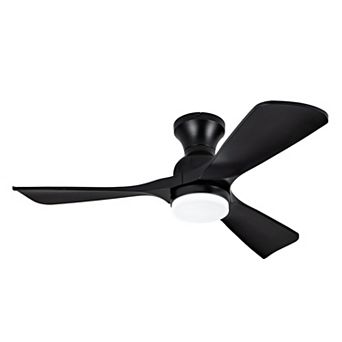 ELEMENT ACE 42 Inch Flush Mount Ceiling Fan with Integrated LED Light and Remote Control