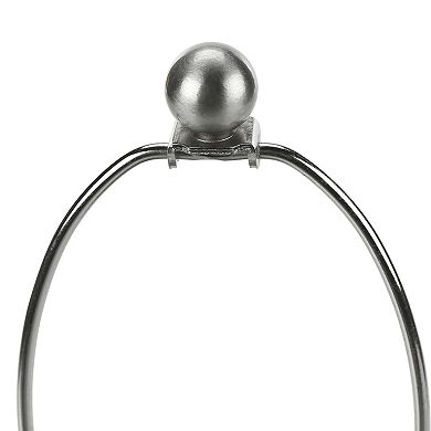 ELEMENT ACE Contemporary Ceramic Table Lamp with Black Fabric Shade