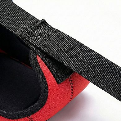 2-PC Stretch Strap with Foot Support Adjustable Yoga Flexibility Band