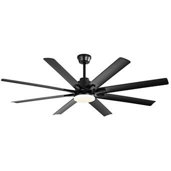 ELEMENT ACE 52-Inch Smart Ceiling Fan with Integrated Light and Voice Control