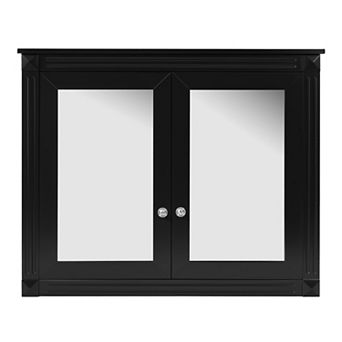 ELEMENT ACE Wall Mounted Bathroom Storage Cabinet with Adjustable Shelves and Mirrors