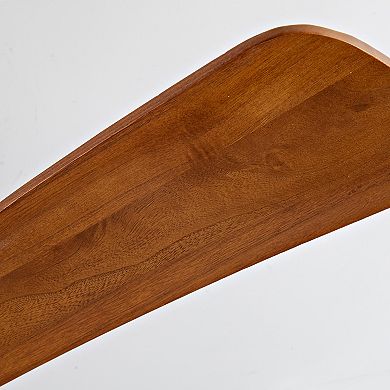 ELEMENT ACE 52 Inch Wood Ceiling Fan with Remote Control and Reversible DC Motor