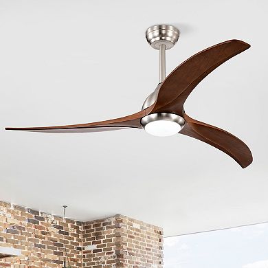 ELEMENT ACE 52 Inch Indoor Outdoor Ceiling Fan with Light and Remote Control