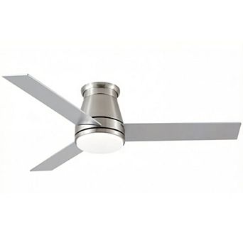 ELEMENT ACE 48-Inch Low Profile Ceiling Fan with Integrated LED Light for Modern Interiors
