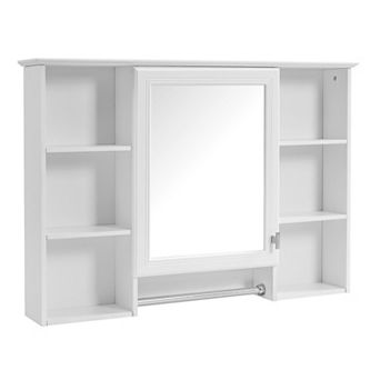 ELEMENT ACE Wall Mounted Adjustable Shelf Medicine Cabinet with Soft Close Door