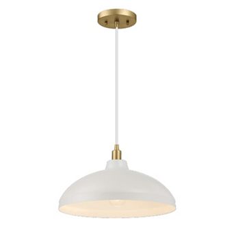 ELEMENT ACE Single Light Pendant Lamp with Brass Finish for Kitchen Island