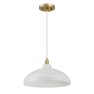 ELEMENT ACE Single Light Pendant Lamp with Brass Finish for Kitchen Island