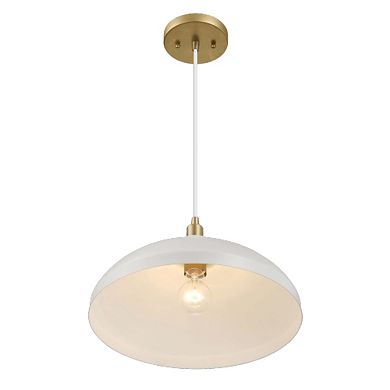 ELEMENT ACE Single Light Pendant Lamp with Brass Finish for Kitchen Island