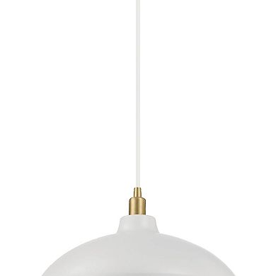 ELEMENT ACE Single Light Pendant Lamp with Brass Finish for Kitchen Island