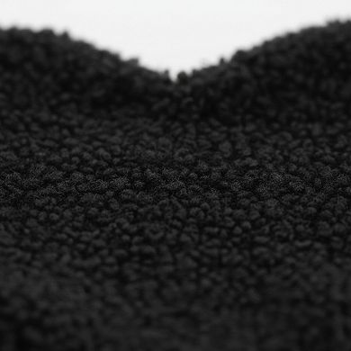 2-PC Heart Shaped Plush Cup Coaster with Soft Textured Fabric and Padded Design