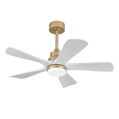 ELEMENT ACE 42 Inch Indoor Ceiling Fan with Dimmable LED Light and Remote Control