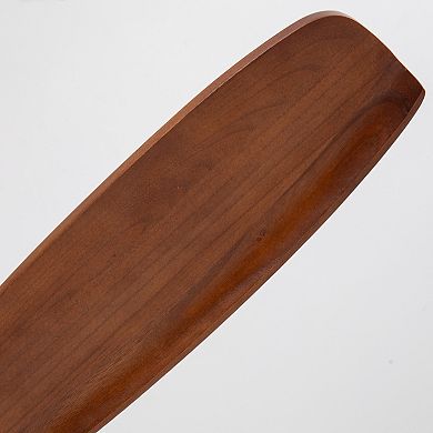 ELEMENT ACE 52-Inch Wood Ceiling Fan with Remote Control and Integrated LED Lighting