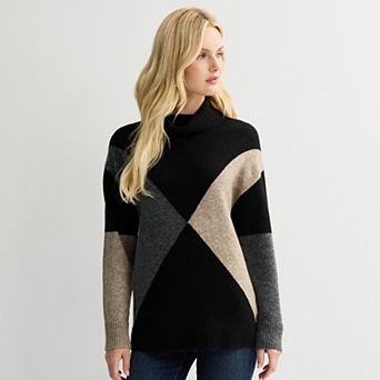 Women's Apt. 9® Turtleneck Long Sleeve Sweater